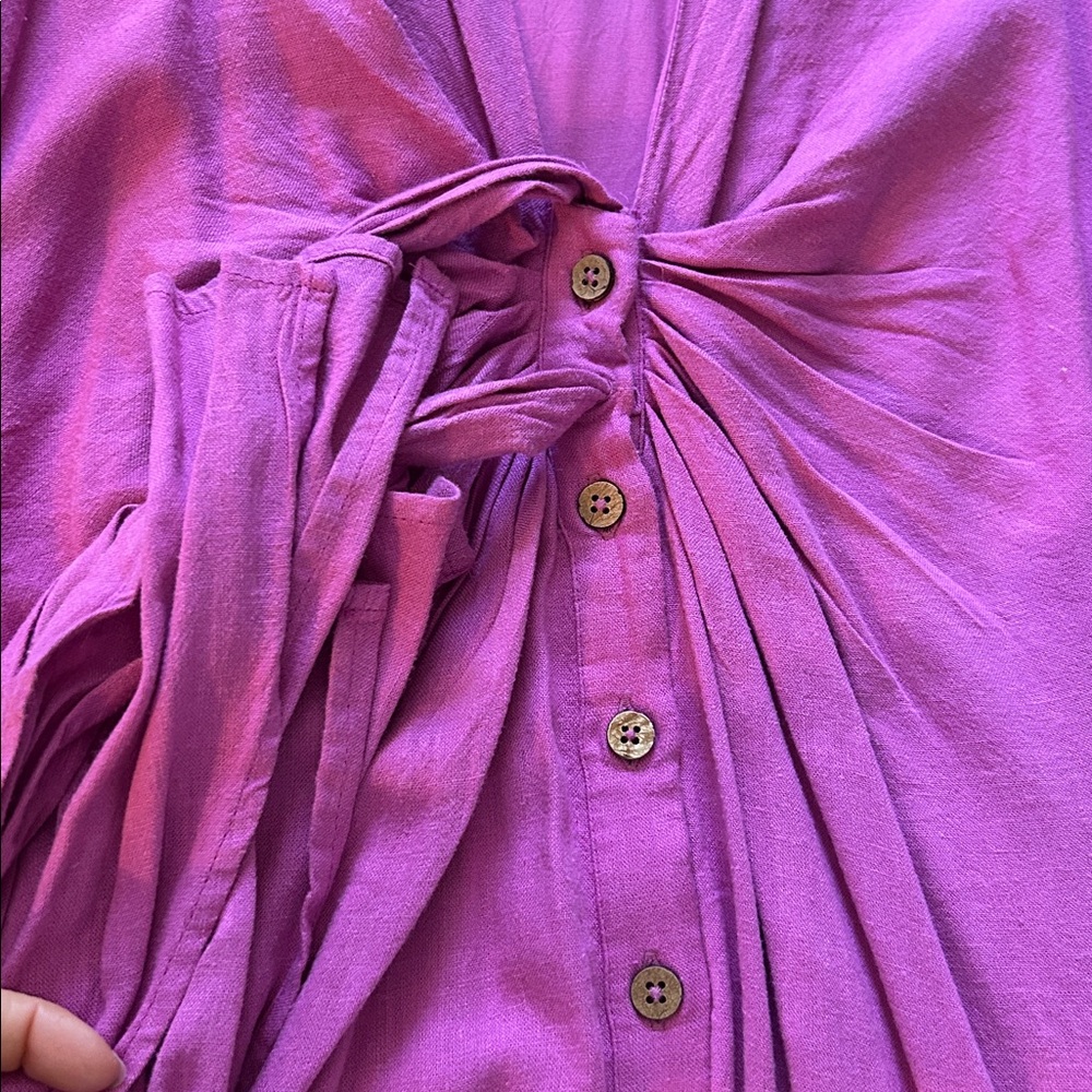 Free People Vintage Summer Midi Dress - Picture 8 of 8